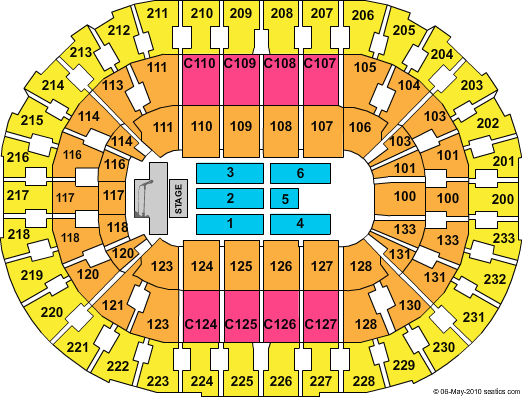 Rocket Mortgage FieldHouse Roger Waters Seating Chart